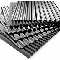 Aliminyòm Zenk Corrugated Steel Do-kay Fèy