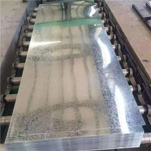 Fèy asye galvanize PPGI Steel Plak