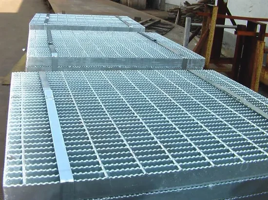 Flat Hot Dipped Galvanized Steel Walkway Grating high quality